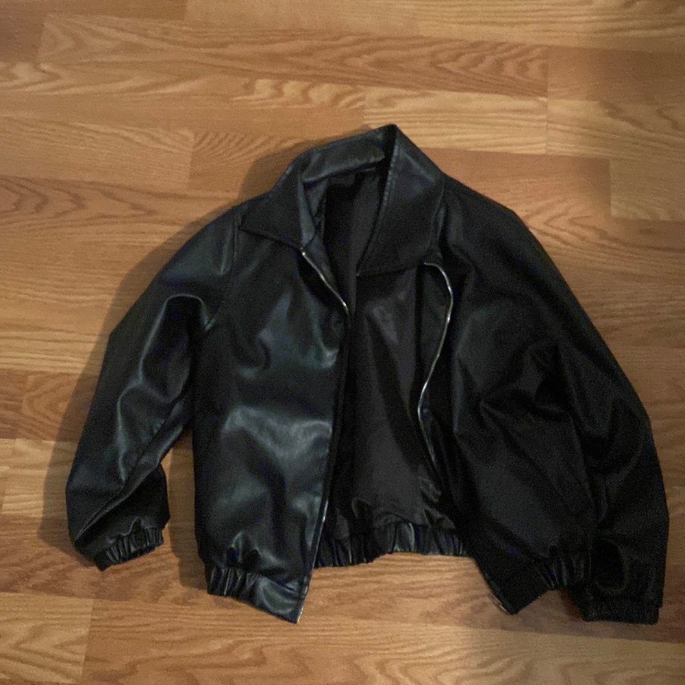 Leather jacket